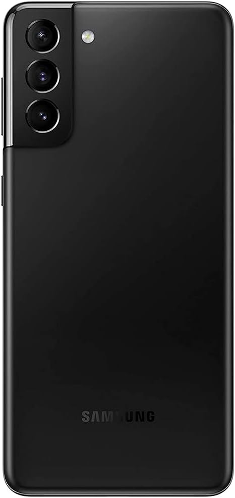 SAMSUNG Galaxy S21+ Plus G996U 5G | Fully Unlocked Android Cell Phone | US Version Smartphone | Pro-Grade Camera, 8K Video, 64MP High Res | 128GB - Phantom Black - (Renewed)