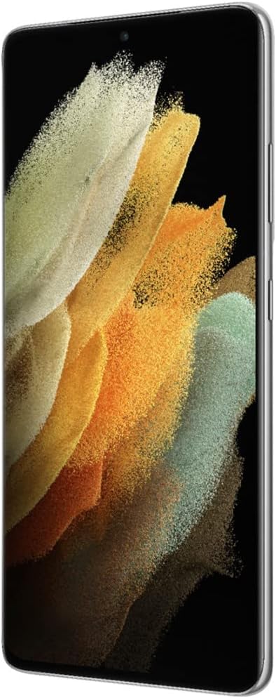 SAMSUNG Galaxy S21 Ultra G998U 5G | Fully Unlocked Android Smartphone | US Version| Pro-Grade Camera, 8K Video, 108MP High Resolution | 128GB - Phantom Silver (Renewed)